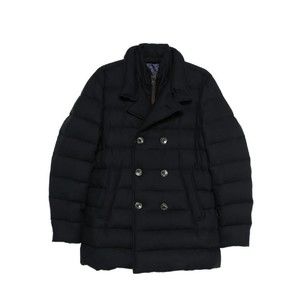 Herno Double-Breasted Puffer Jacket With Quilted Texture - NWT